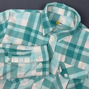 Under Armour Mountain MTN Mens long sleeve flannel button‎ Flannel Shirt - M